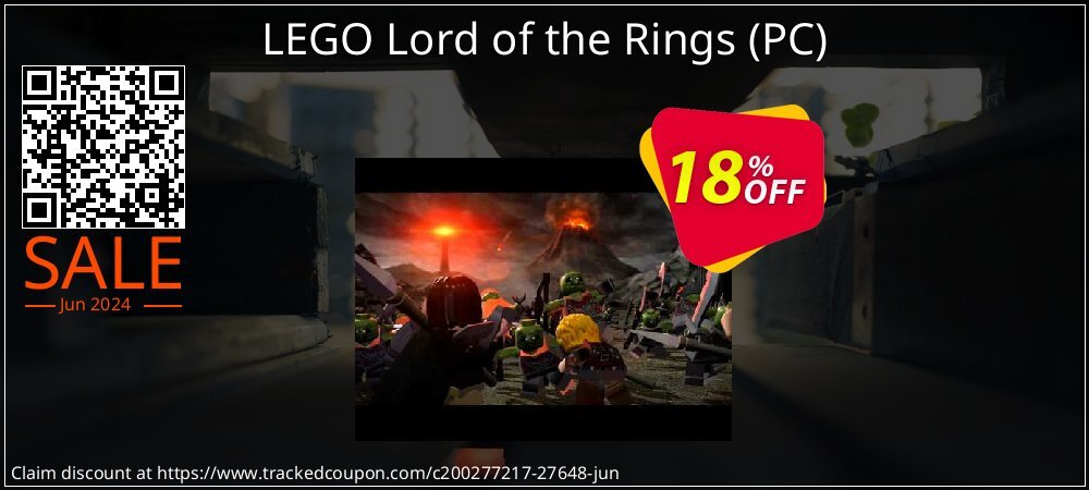 LEGO Lord of the Rings - PC  coupon on National Pizza Party Day offering discount