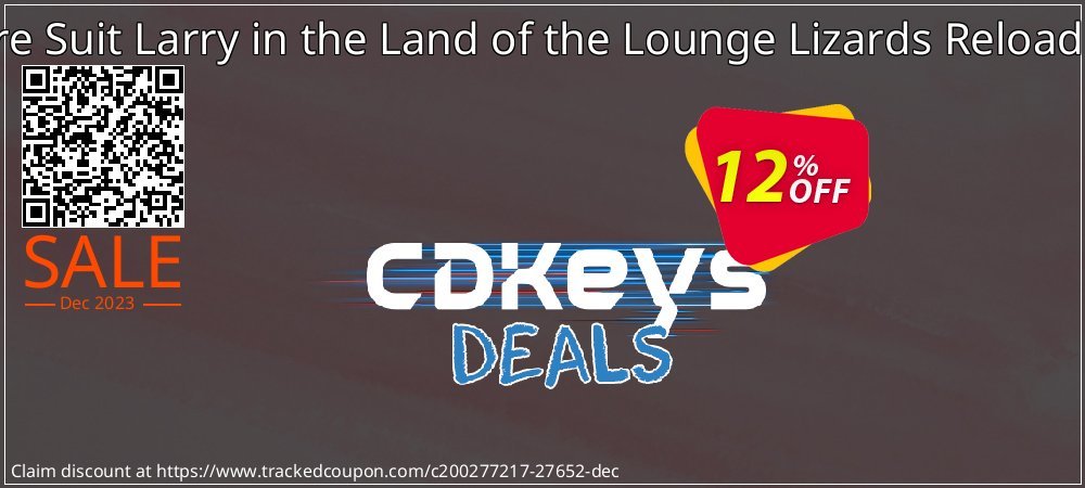 Leisure Suit Larry in the Land of the Lounge Lizards Reloaded PC coupon on April Fools' Day discounts