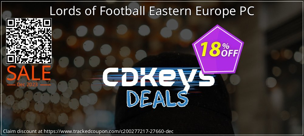 Lords of Football Eastern Europe PC coupon on World Backup Day offering sales