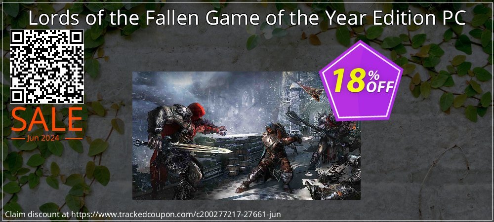 Lords of the Fallen Game of the Year Edition PC coupon on World Whisky Day promotions