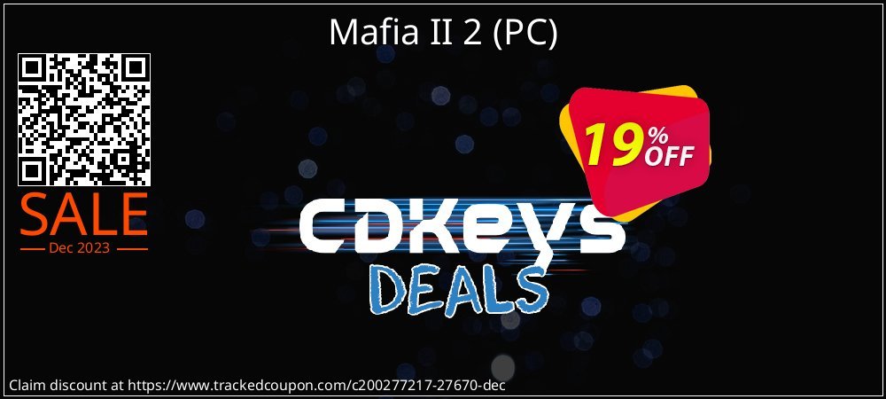 Mafia II 2 - PC  coupon on World Backup Day super sale