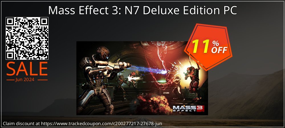 Mass Effect 3: N7 Deluxe Edition PC coupon on National Pizza Party Day discounts
