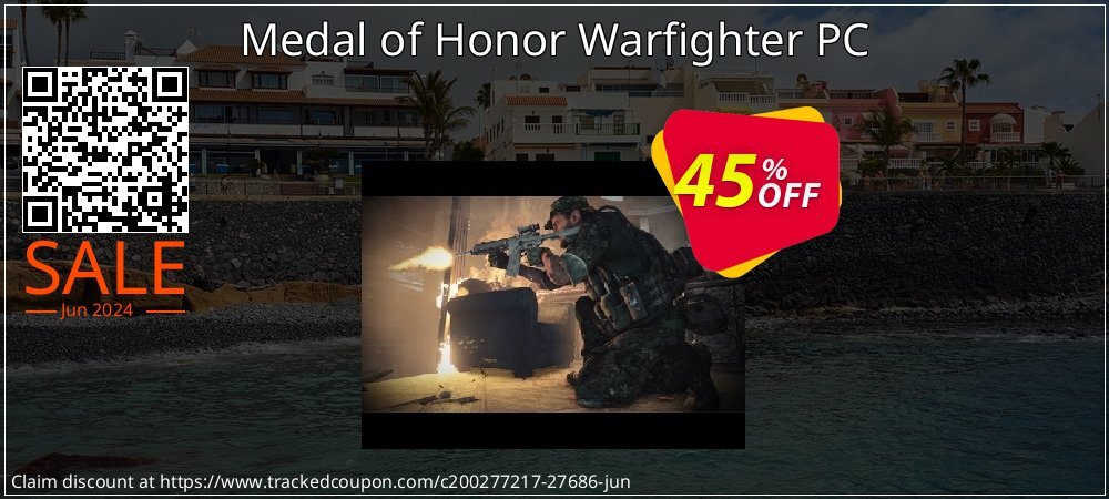 Medal of Honor Warfighter PC coupon on World Whisky Day super sale