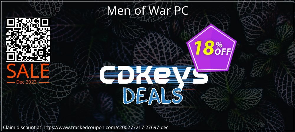 Men of War PC coupon on April Fools' Day discounts