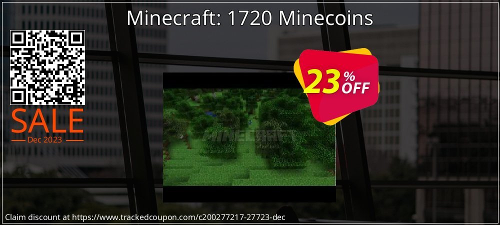 Minecraft: 1720 Minecoins coupon on Easter Day super sale