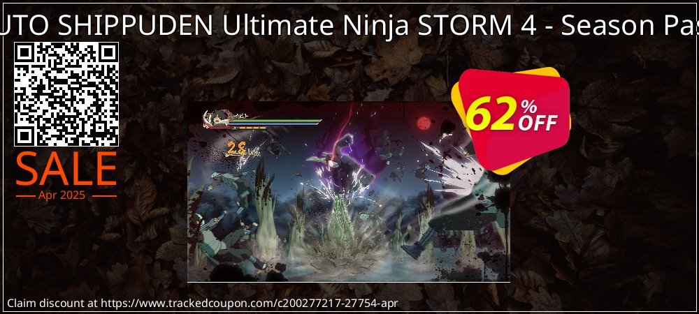 NARUTO SHIPPUDEN Ultimate Ninja STORM 4 - Season Pass PC coupon on World Password Day offer
