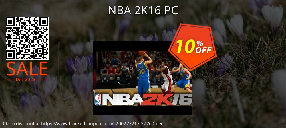 NBA 2K16 PC coupon on National Walking Day discounts