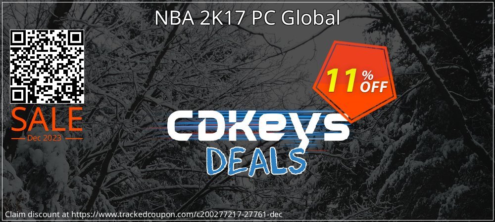 NBA 2K17 PC Global coupon on World Party Day promotions