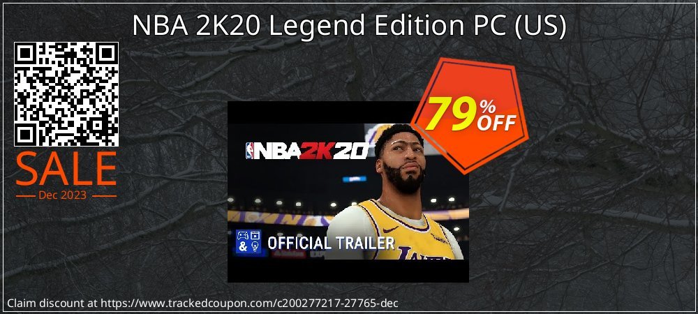 NBA 2K20 Legend Edition PC - US  coupon on National Walking Day discount