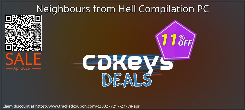 Neighbours from Hell Compilation PC coupon on Easter Day discounts