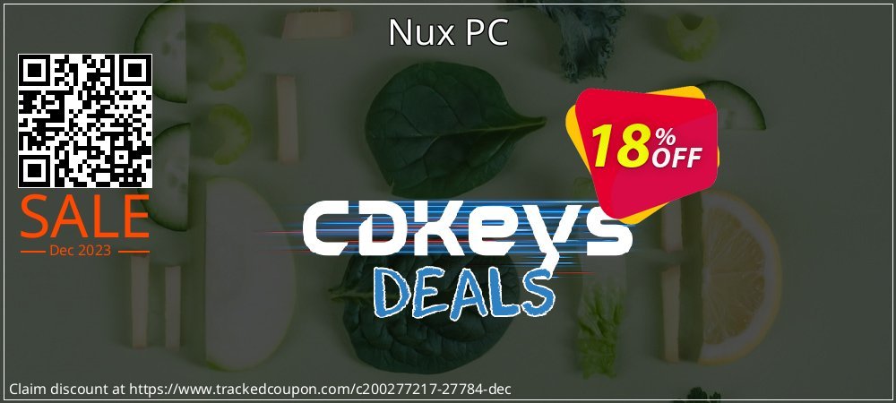 Nux PC coupon on National Smile Day offering sales