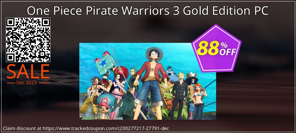 One Piece Pirate Warriors 3 Gold Edition PC coupon on World Party Day offer