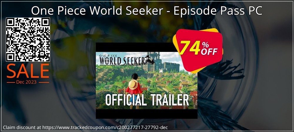 One Piece World Seeker - Episode Pass PC coupon on April Fools' Day discount