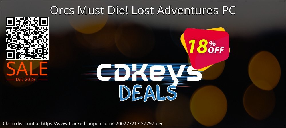 Orcs Must Die! Lost Adventures PC coupon on April Fools' Day promotions