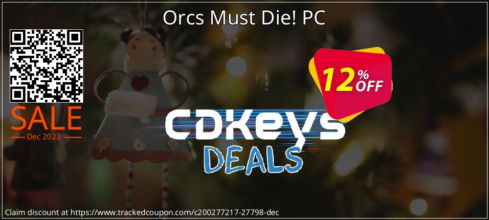 Orcs Must Die! PC coupon on Easter Day sales