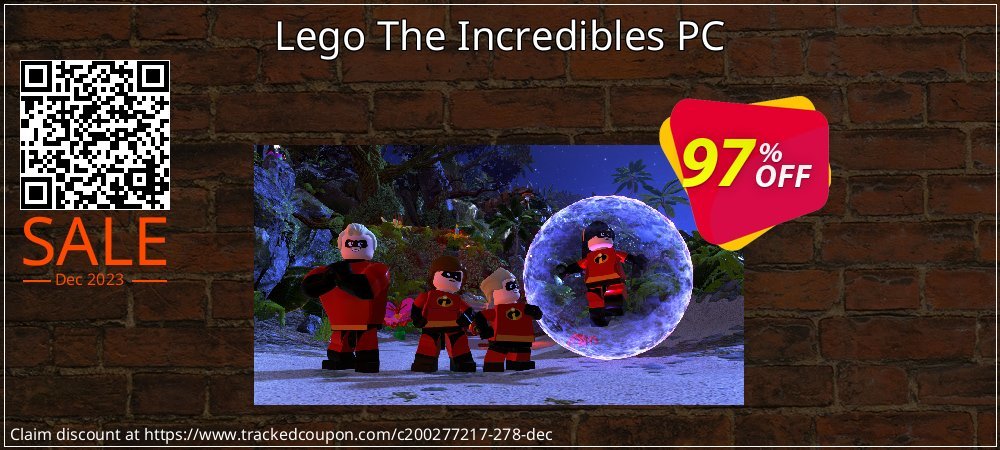 Lego The Incredibles PC coupon on Easter Day offer
