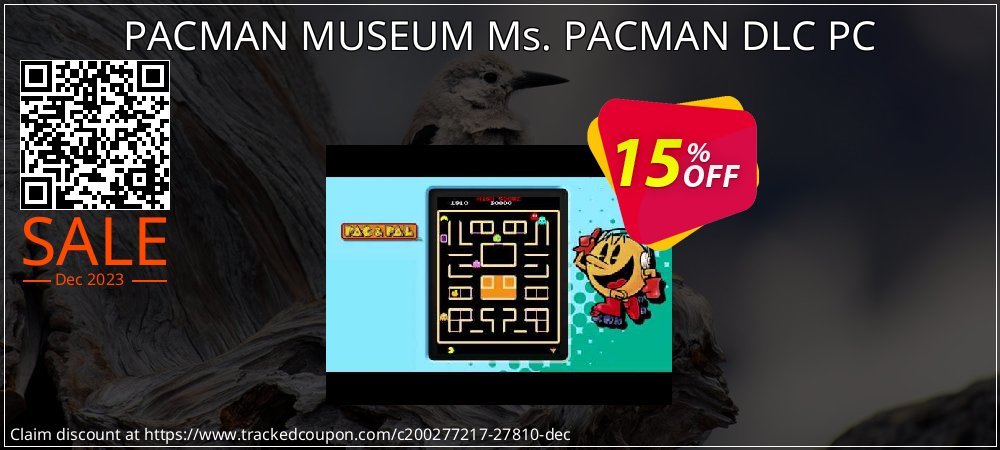 PACMAN MUSEUM Ms. PACMAN DLC PC coupon on Mother Day offering discount