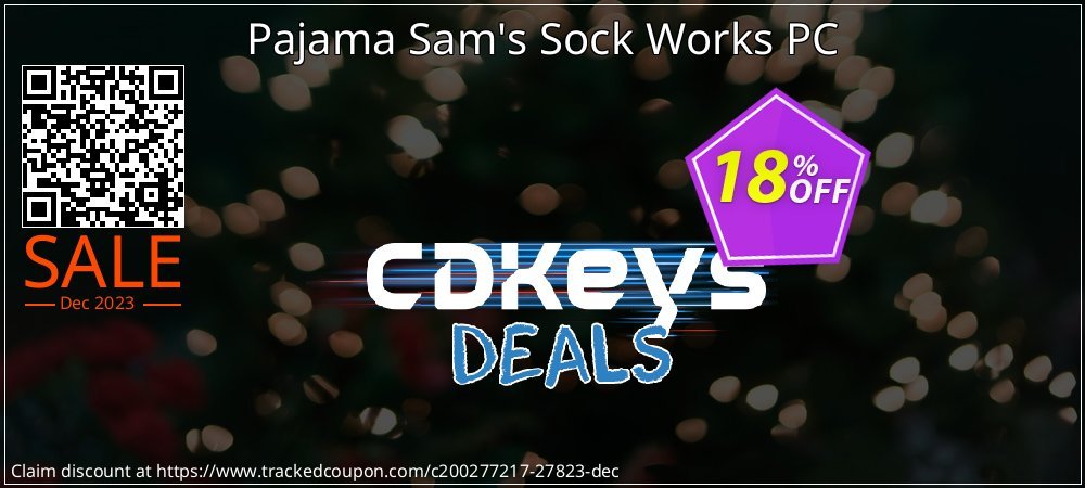 Pajama Sam's Sock Works PC coupon on National Pizza Party Day promotions