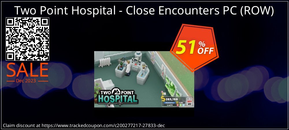Two Point Hospital - Close Encounters PC - ROW  coupon on Easter Day promotions