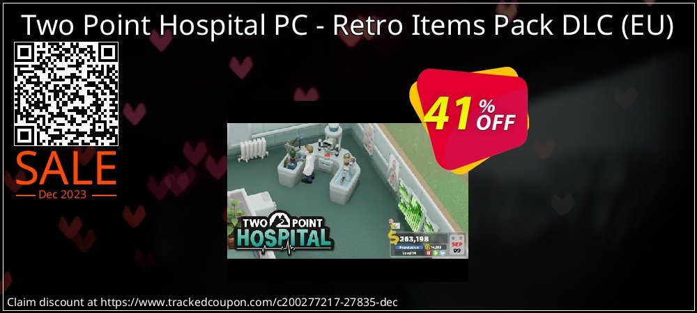 Two Point Hospital PC - Retro Items Pack DLC - EU  coupon on National Walking Day deals