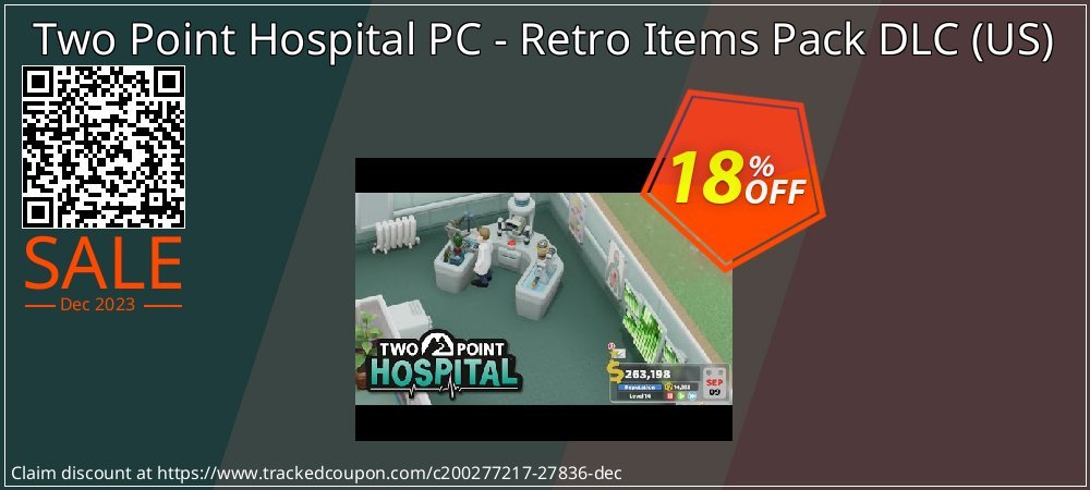 Two Point Hospital PC - Retro Items Pack DLC - US  coupon on World Party Day offer