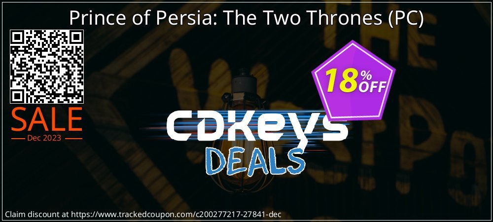 Prince of Persia: The Two Thrones - PC  coupon on National Loyalty Day promotions