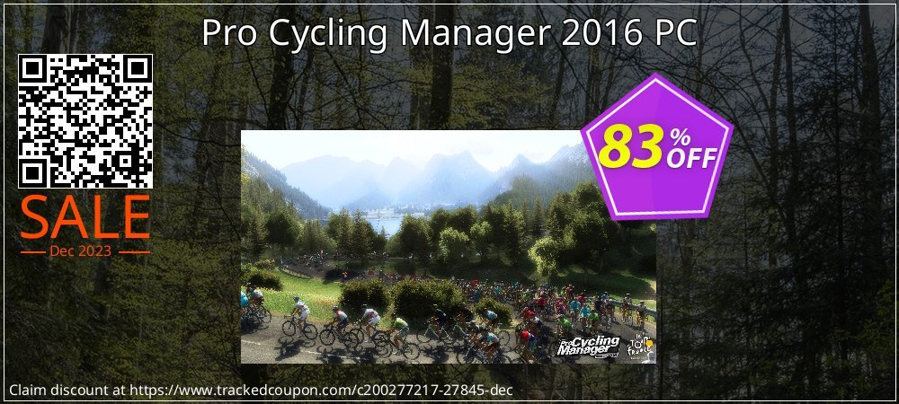 Pro Cycling Manager 2016 PC coupon on National Walking Day offer