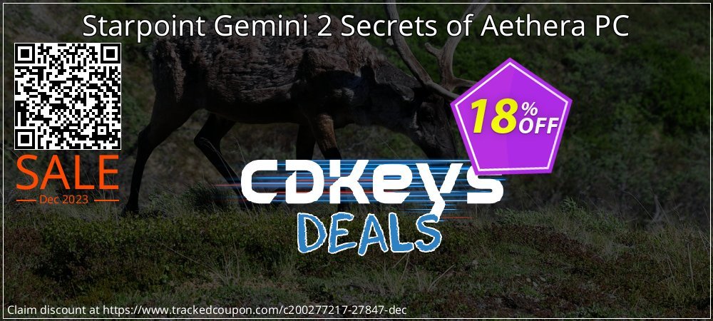 Starpoint Gemini 2 Secrets of Aethera PC coupon on Working Day offering sales