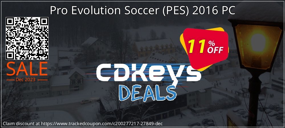 Pro Evolution Soccer - PES 2016 PC coupon on Tell a Lie Day super sale