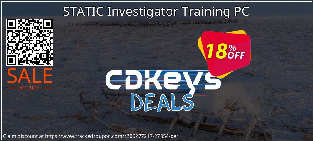 STATIC Investigator Training PC coupon on World Password Day discount