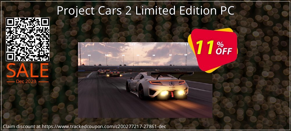 Project Cars 2 Limited Edition PC coupon on World Party Day sales