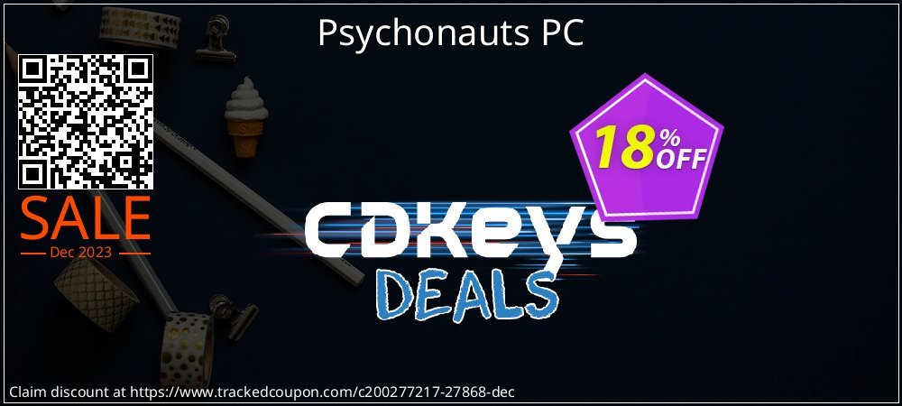 Psychonauts PC coupon on National Pizza Party Day promotions