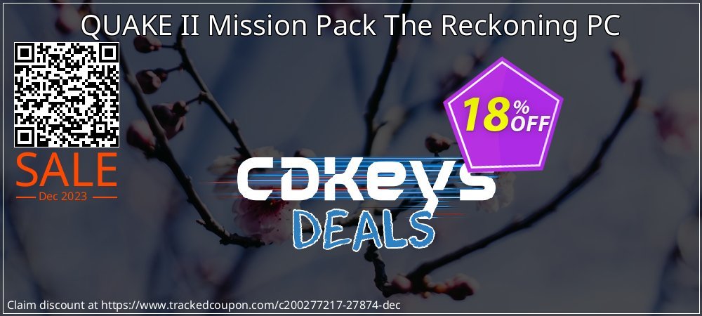 QUAKE II Mission Pack The Reckoning PC coupon on Tell a Lie Day offering discount