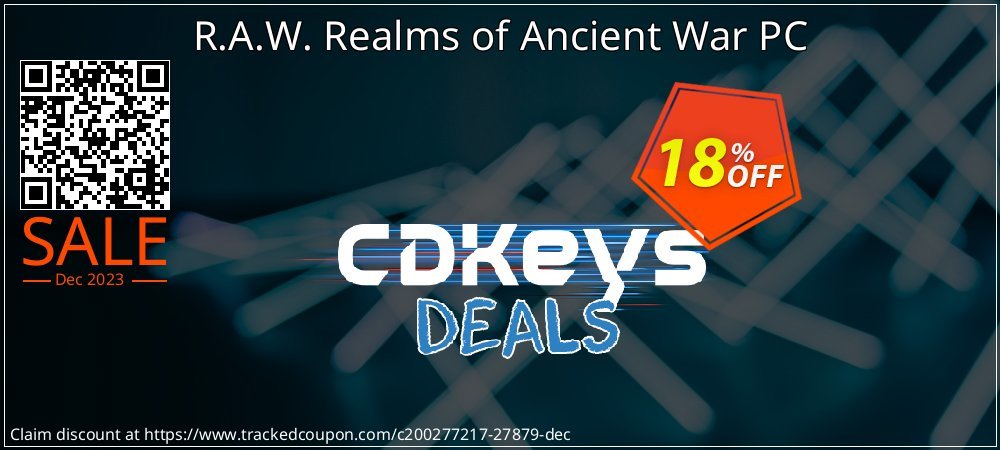 R.A.W. Realms of Ancient War PC coupon on National Bikini Day discount