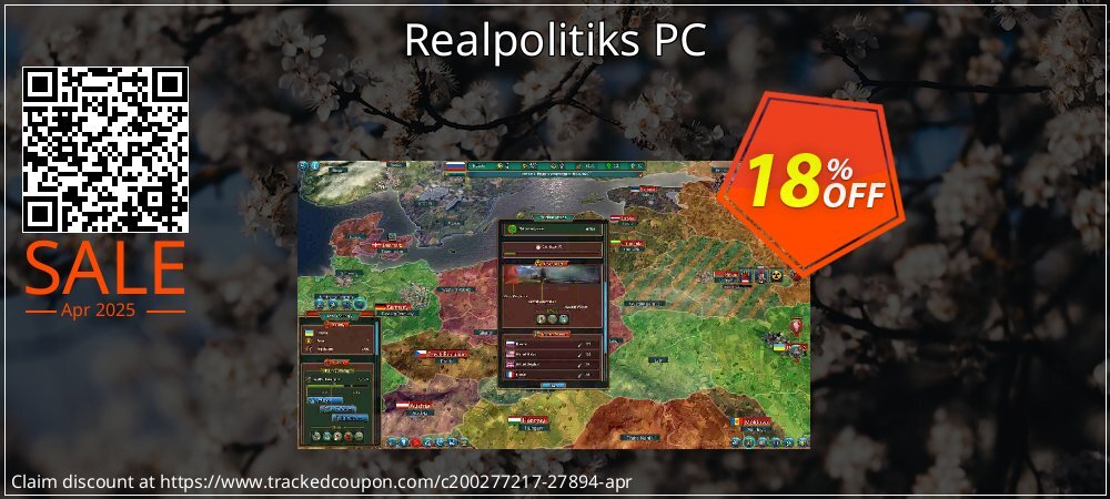 Realpolitiks PC coupon on National Smile Day discounts