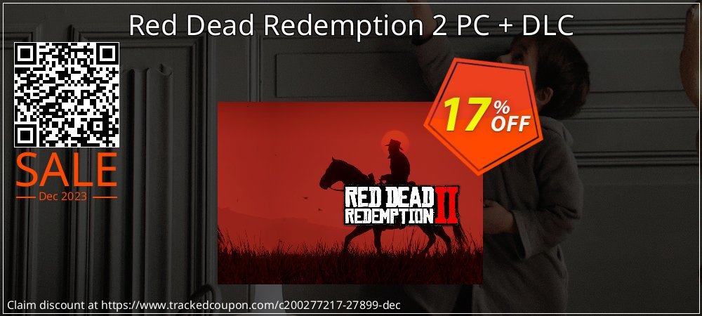 Red Dead Redemption 2 PC + DLC coupon on Tell a Lie Day offer