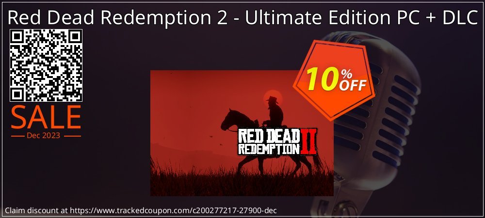 Red Dead Redemption 2 - Ultimate Edition PC + DLC coupon on National Walking Day discount