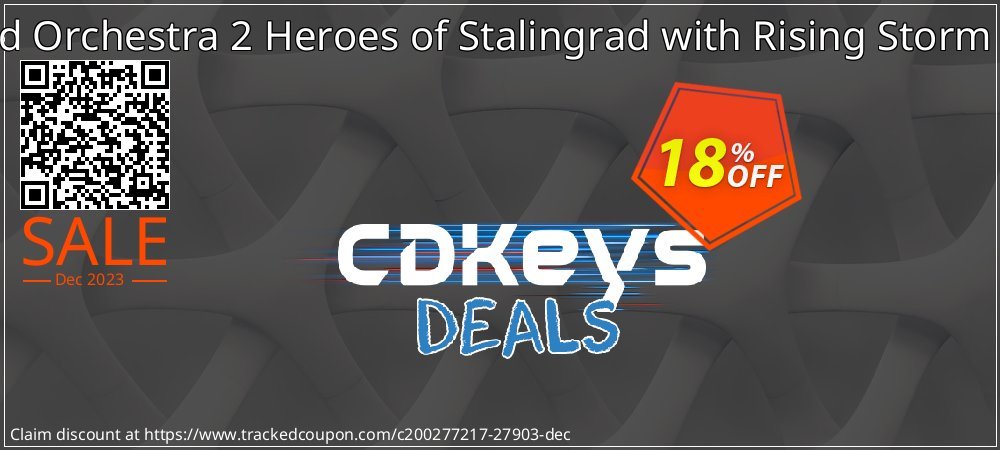 Red Orchestra 2 Heroes of Stalingrad with Rising Storm PC coupon on Virtual Vacation Day offering sales