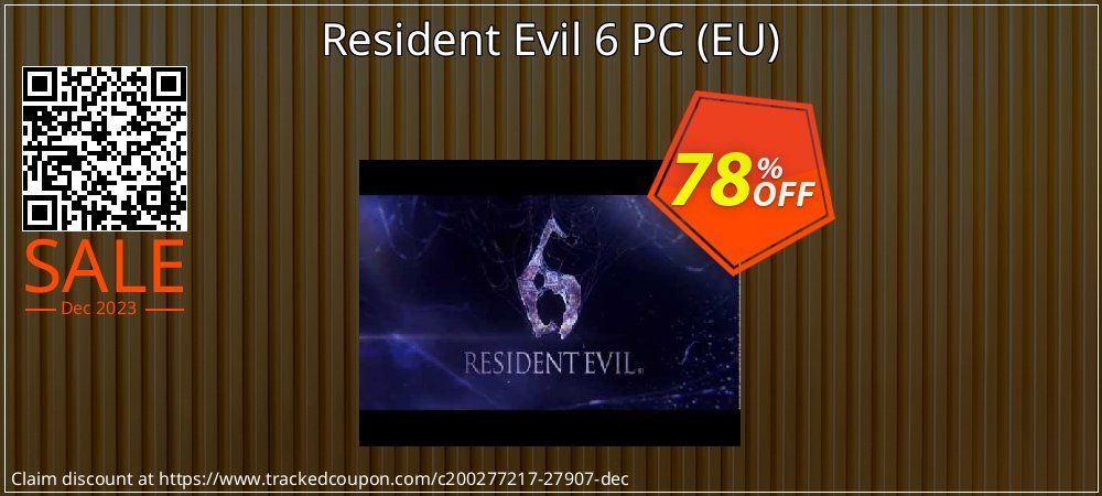 Resident Evil 6 PC - EU  coupon on April Fools' Day deals
