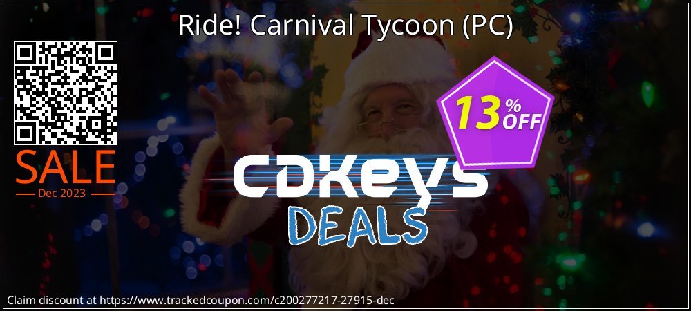 Ride! Carnival Tycoon - PC  coupon on Mother Day deals
