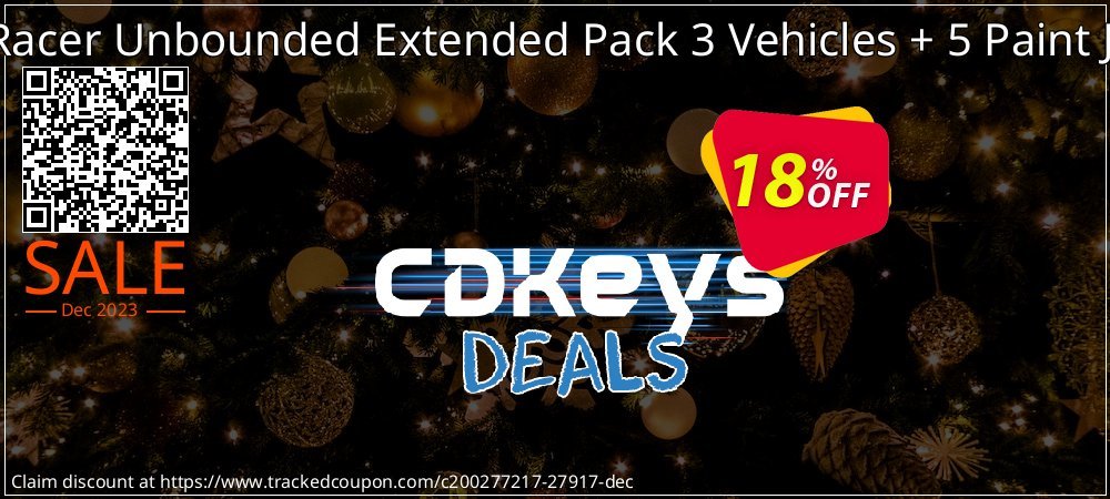 Get 10% OFF Ridge Racer Unbounded Extended Pack 3 Vehicles + 5 Paint Jobs PC deals