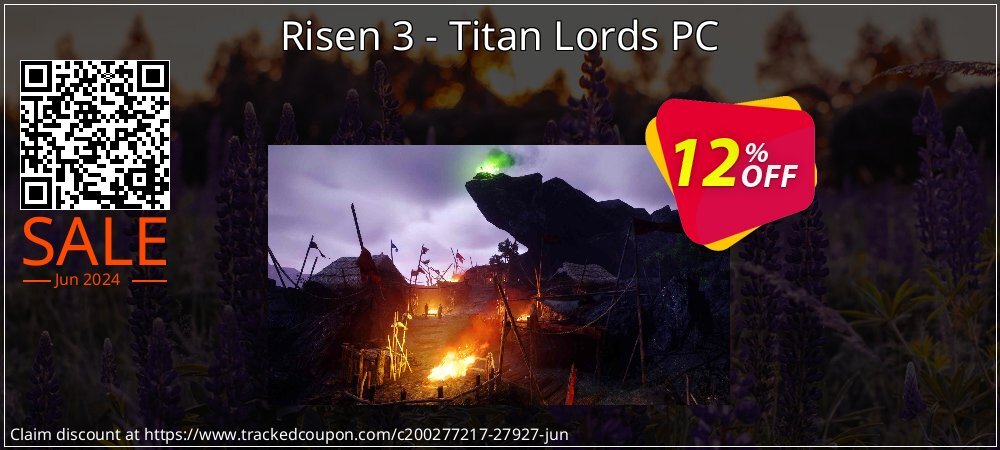 Risen 3 - Titan Lords PC coupon on National Memo Day offering discount