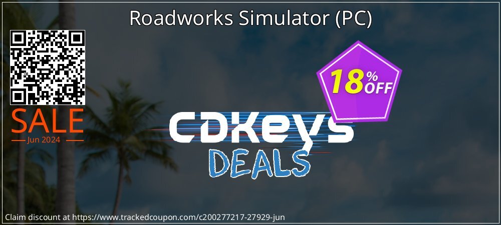 Roadworks Simulator - PC  coupon on National Smile Day super sale