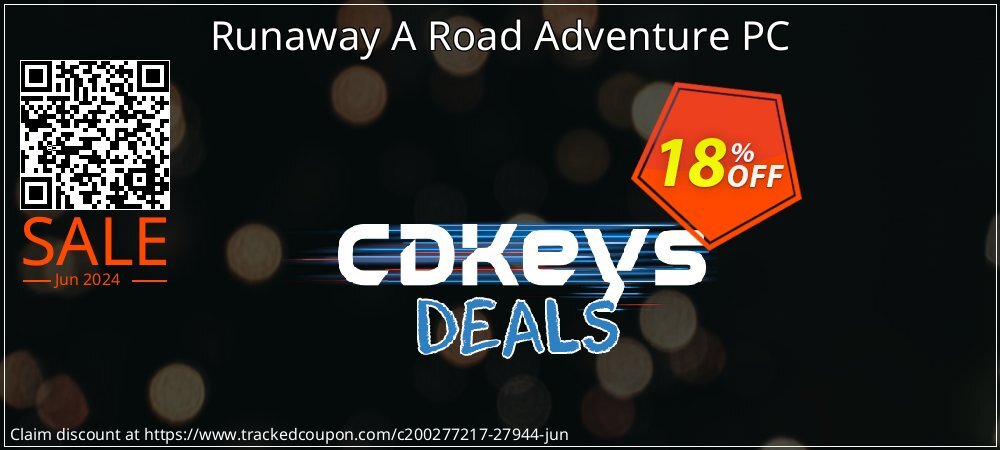 Runaway A Road Adventure PC coupon on National Smile Day discount