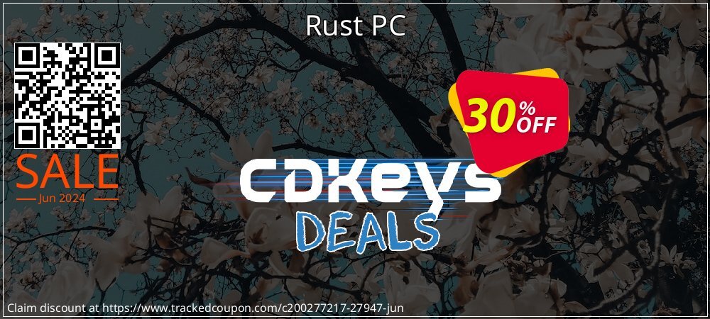 Rust PC coupon on National Memo Day super sale