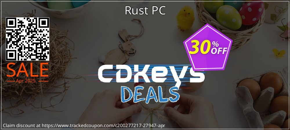 Rust PC coupon on Working Day super sale