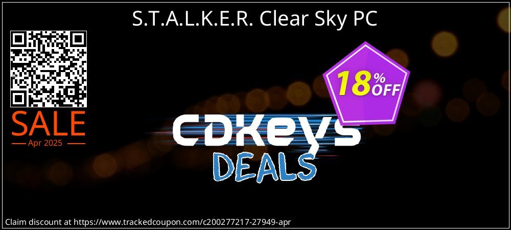 Get 10% OFF S.T.A.L.K.E.R. Clear Sky PC promotions