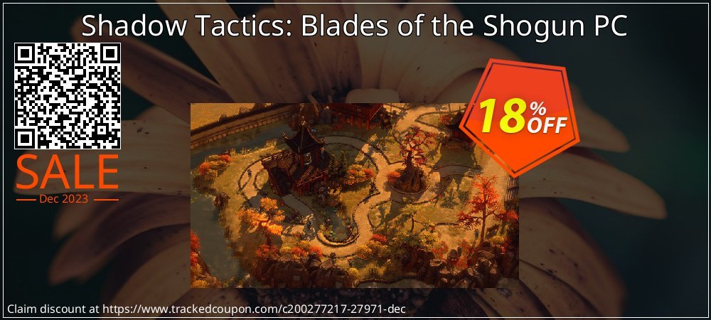 Shadow Tactics: Blades of the Shogun PC coupon on World Party Day offer