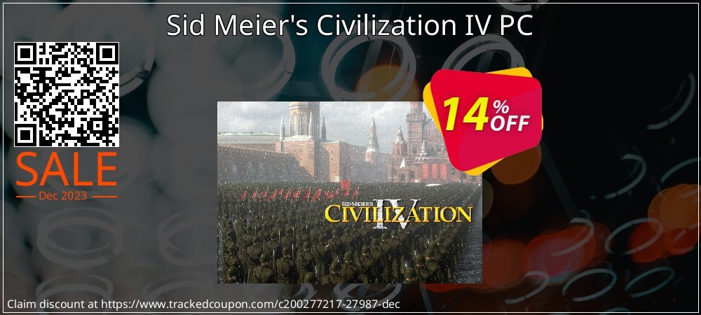 Sid Meier's Civilization IV PC coupon on April Fools Day promotions