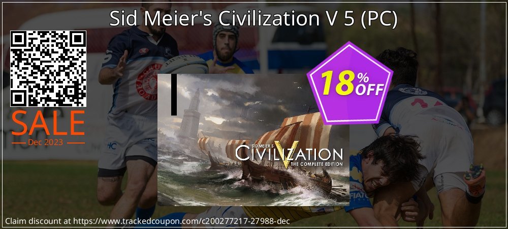 Sid Meier's Civilization V 5 - PC  coupon on Virtual Vacation Day sales